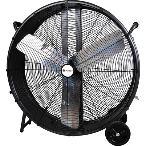 Shop Utilitech 36-in 3-Speed Indoor Black Oscillating Tower Fan with Remote in the Portable Fans department at Lowe's.com. The Utilitech 36 In. 3 speed tower fan with remote control fits perfectly in any space with the slim design. Perfect for the bedroom, office, living room and