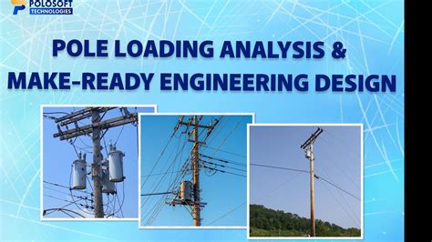 Utility pole analysis.  This guide explains what pole loading analysis is, w...