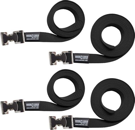 Utility straps with buckle.  With heavy-duty polypropylene webbing with...