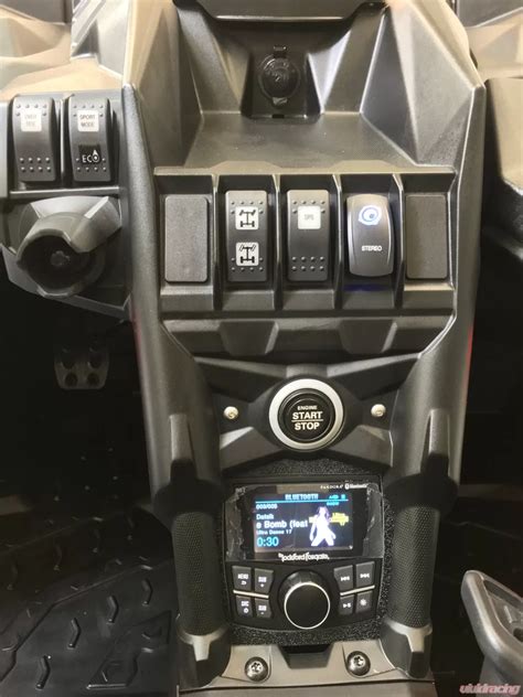 Utv stereo. Rockford Fosgate’s PMX-3 Punch Series AM/FM/WB Tuner and compact digital media receiver is what most other UTV stereo systems are measured by. It has a 2.7-inch color display and a custom built ... 