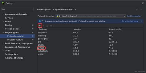 Uv pytest no module named. txt which is working for the source code.  The source ...