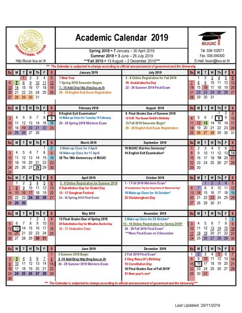 Uw Law Academic Calendar