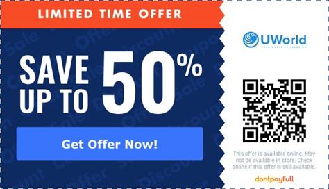 Uworld coupon code reddit. Uworld Discount Code 2022. $269 off to your 1st order. Reveal Deal. & Check Products at Retailer. 50% OFF. Uworld Promo Code 2021. 50% Off Code at uworld.com using Uworld Promo Code. Show Coupon Code. 