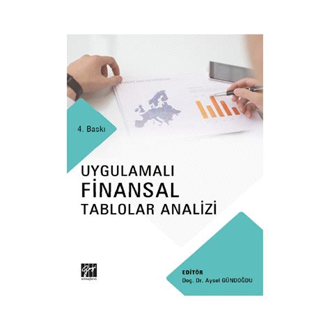 Uygulamalı finansal tablolar analizi pdf
