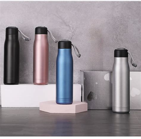V Bright 550ml Stainless Steel Vacuum Insulated Water Bottle - Meesho - balustradellc
