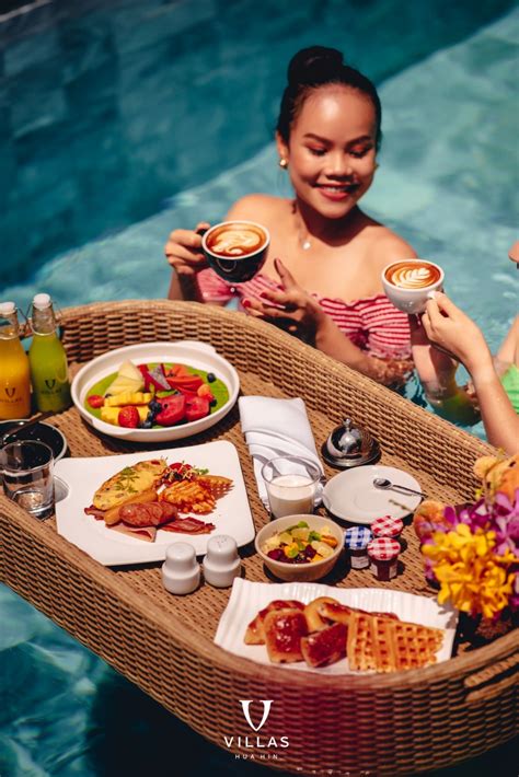 V Floating Breakfast - V Villas Hua Hin MGallery Collection - balustradellc