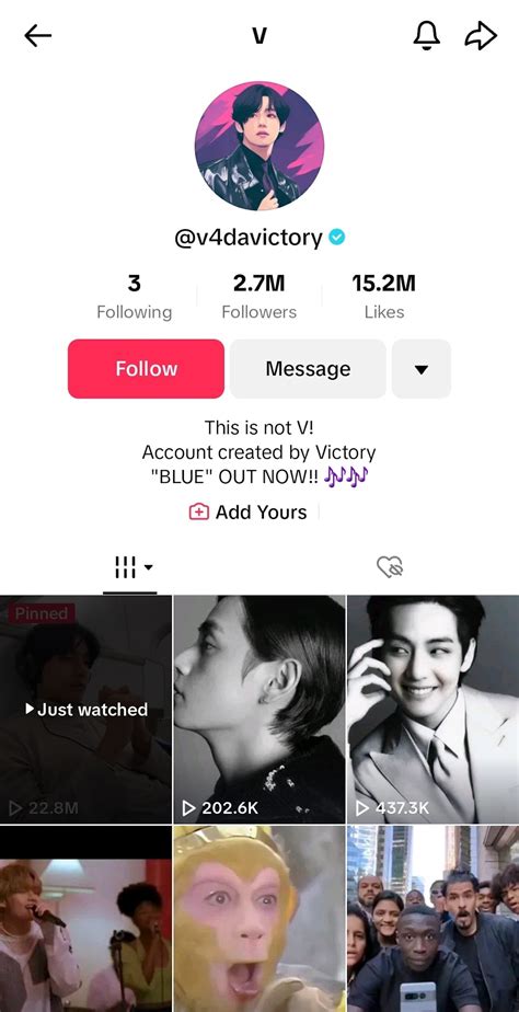 V of BTS opens personal TikTok account - MSN - balustradellc