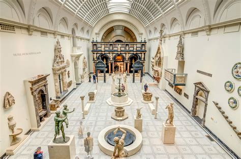 V and a gallery. Founded in 1852, the V&A Museum sits as the jewel in the crown of a stretch of museums in South Kensington. Within its walls are objects spanning the history of fashion, furniture, ceramics ... 