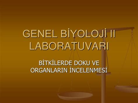 V- D‹YAGRAMLARININ GENEL B‹YOLOJ‹ LABORATUVARI.
