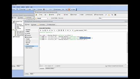 V11 Using Action Javascript When Writing Javascript Code YouTube
