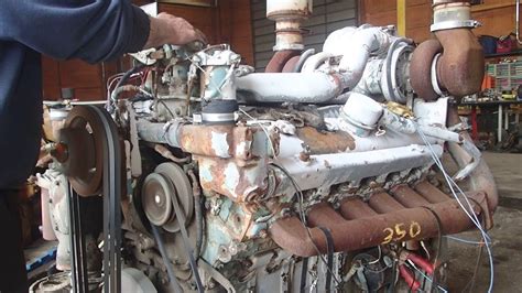 Detroit Diesel 12V71 Engine RUNS MINT! VIDEO! Euclid Terex