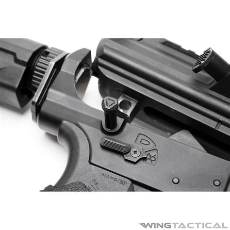 V7 titanium bcg ar10.  Now I am adding V7 extended takedown pins (this will make fo...