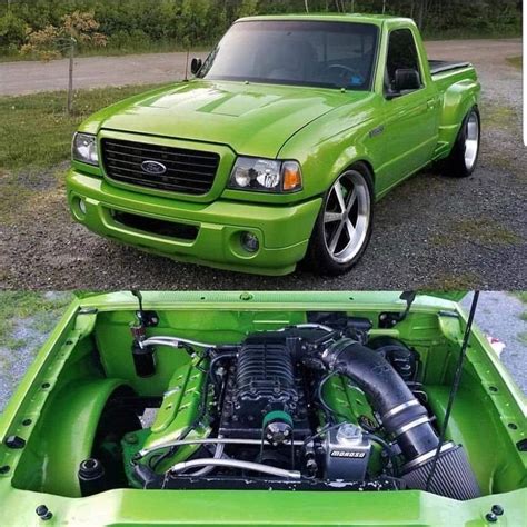 V8 ford ranger swap kit. The easiest one was to replace the 4.3 in a small S-10 truck or Blazer with a 350. The V6s Ford used were not derived from a V8 so a swap was difficult. Dodge had the 3.9, 3/4 of a 5.3, so a few 5.9s made their way into Dakota trucks. Nowhere near as many as Chevys. 