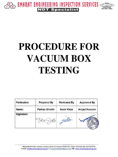 Vacuum Box Test: Your First... - Welding Fabrication World - coolestguyplanet.net