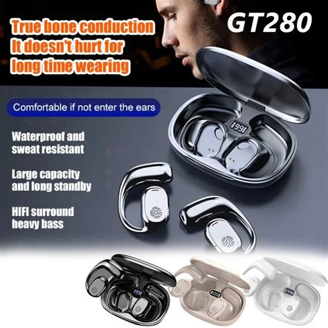 Valentech GT280 Open Ear Fit Wireless Stereo Super Bass Earphone ... - balustradellc