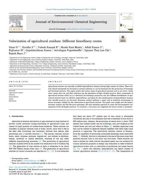Valorization of Agricultural Residues to Valuable Products ... - Springer - raincitystudios.com