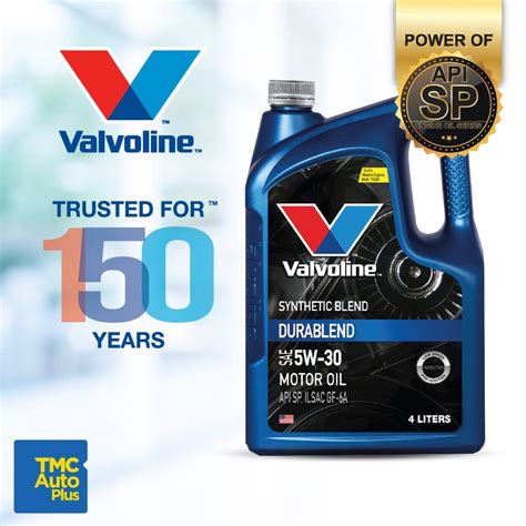 Valvoline Semi Synthetic Engine Oil - 5L - 5W-30 - Low Viscosity - wintechmobiles.com