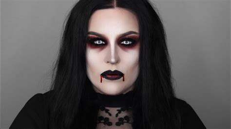 VAMPIRE EASY HALLOWEEN MAKEUP TUTORIAL - YouTube