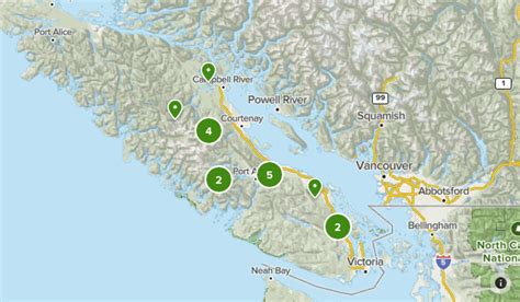 Vancouver Island Hiking Guide by Alysson H. Bakery - balustradellc