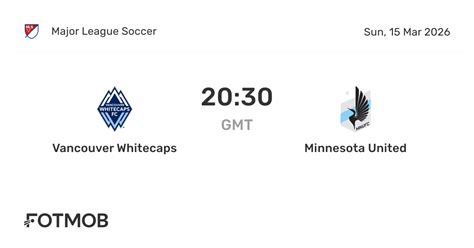 Vancouver vs. Minnesota (Mar 15, 2026) Live Score - ESPN - balustradellc