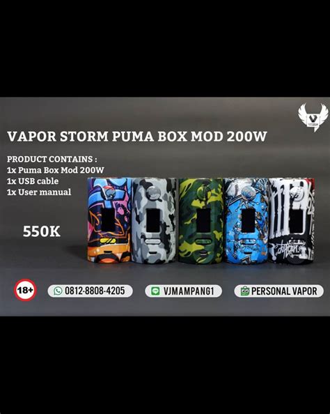 Vapor harga 200: 000Vaporite Mecha Kit 22mm Rp