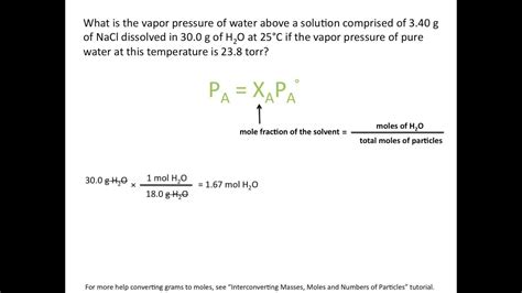 Vapor Pressure Formula - Formula of Raoult’s Law, Conclusion, FAQ's - wintechmobiles.com