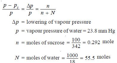 Vapour Pressure Formula - Understanding and Solving with Raoult’s Law - wintechmobiles.com