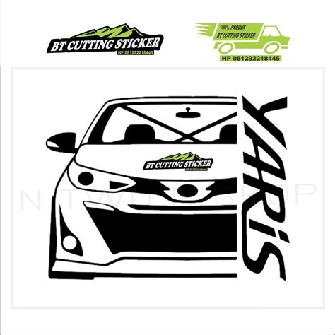 Variasi Decal Sticker untuk Toyota Yaris Rally - balustradellc