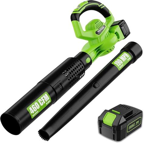 VARSK 2-in-1 Cordless Leaf Blower - 460 CFM & 190 MPH Electric Leaf …