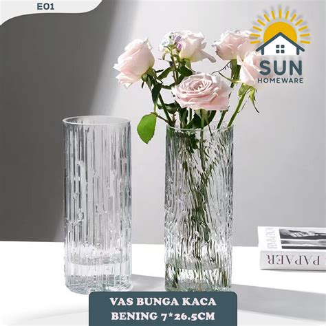 Vas Bunga Kaca - Harga Terbaik Februari 2026 - raincitystudios.com