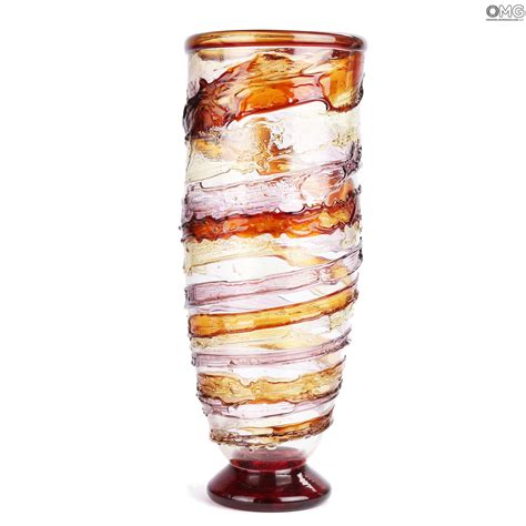 Vas Sbruffi Ares - Kaca Tiup - Kaca Murano Asli OMG - wintechmobiles.com