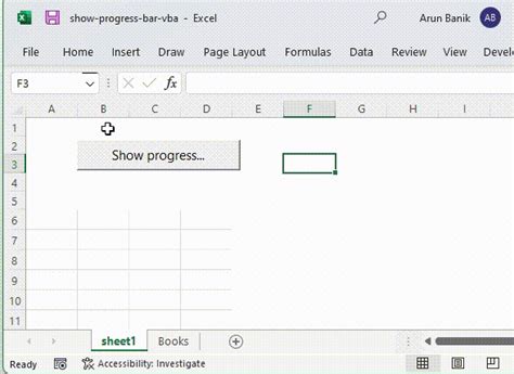 VBA Express : Excel Use the Status Bar as a Progress Indicator.