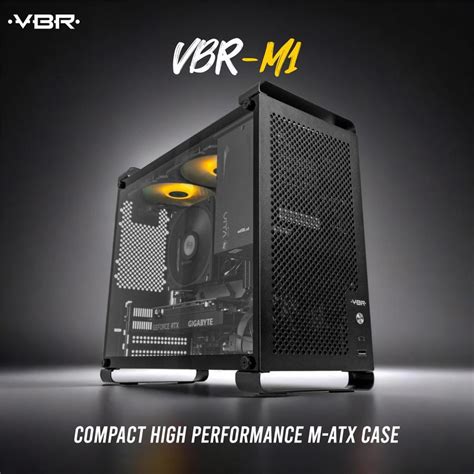 VBR E80 Case Tempered Glass Compact Micro ATX | ITX Casing PC … - balustradellc