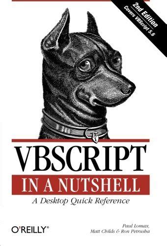 Full Download Vbscript In A Nutshell In A Nutshell Oreilly By Paul Lomax