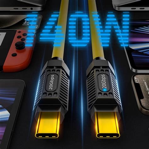 VCOM USB4 Type-C High-Speed Cable 20Gbps, 140W Fast … - balustradellc