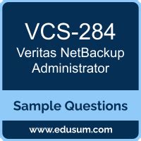 VCS-284 Detailed Study Dumps