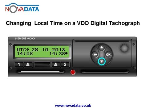 VDO Digital Tachograph Products - Novadata