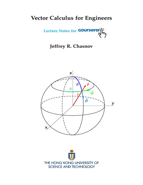 Vector Calculus for Engineers - HKUST - wintechmobiles.com