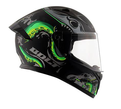 Vega Bolt Octopus Full-Face Helmet, Isi + Dot - IndiaMART - raincitystudios.com