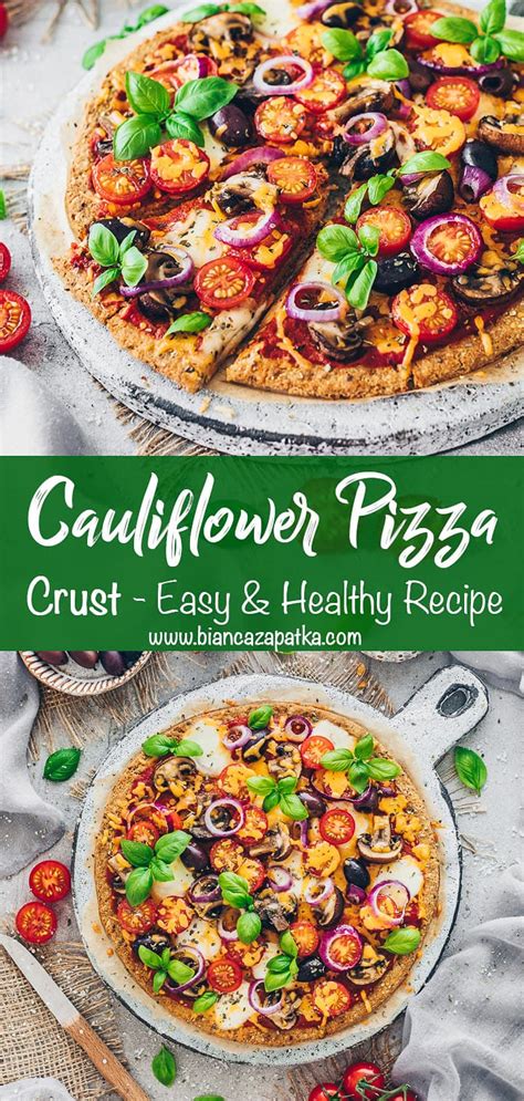 Vegan Cauliflower Pizza Crust | Minimalist Baker Recipes - balustradellc