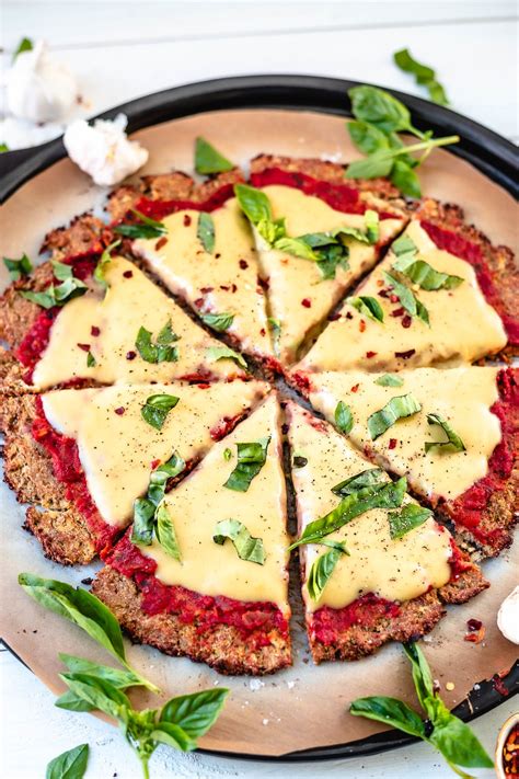 Vegan Sausage Pizza with Cauliflower Crust - Dining and Cooking - balustradellc