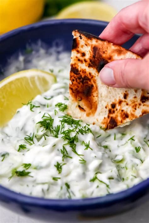 Vegan Tzatziki (Gyro Sauce without Yogurt) - The Hidden Veggies - balustradellc