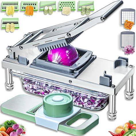 Vegetable Chopper, Mandoline Slicer, Cutter and Cheese Grater with ... - raincitystudios.com