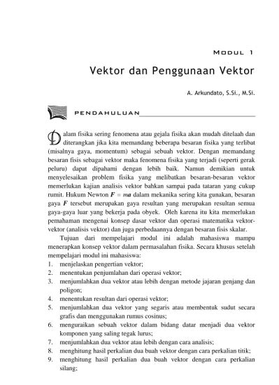 Vektor dan Penggunaan Vektor - wintechmobiles.com