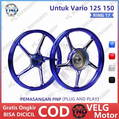 Velg CNC Racing Rims Ring 17 BIKINGBOY - Vario 110, Beat, … - raincitystudios.com