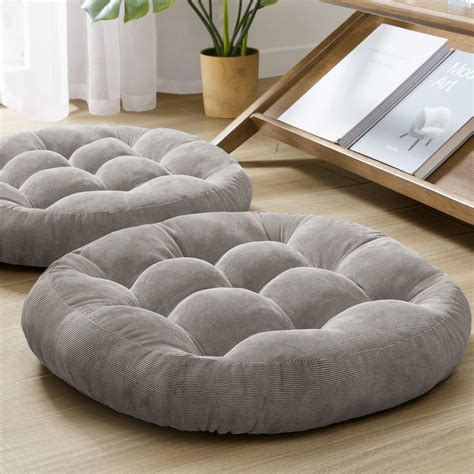Velvet Floor Pillow Large Round Cushion Tailor Made Meditation Pillow ... - balustradellc