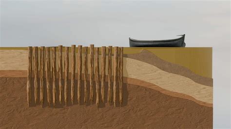 Venice Wooden Piles Foundation Underwater Diagram - wintechmobiles.com