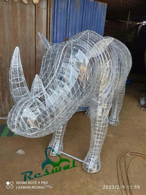 Verified Supplier Wire Animal Sculpture Customizable Garden Decor ... - muktibox.com