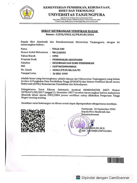 Verifikasi Ijazah - Portal Data Induk Ijazah - muktibox.com