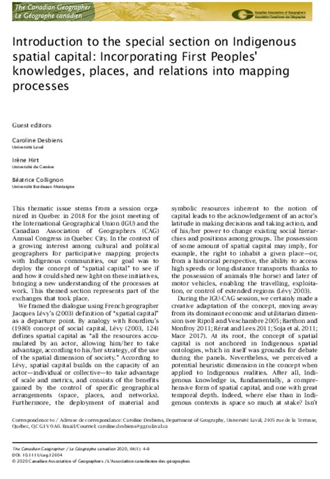 Verifying the Existence of Indigenous Peoples using A Socio-Spatial ... - wintechmobiles.com